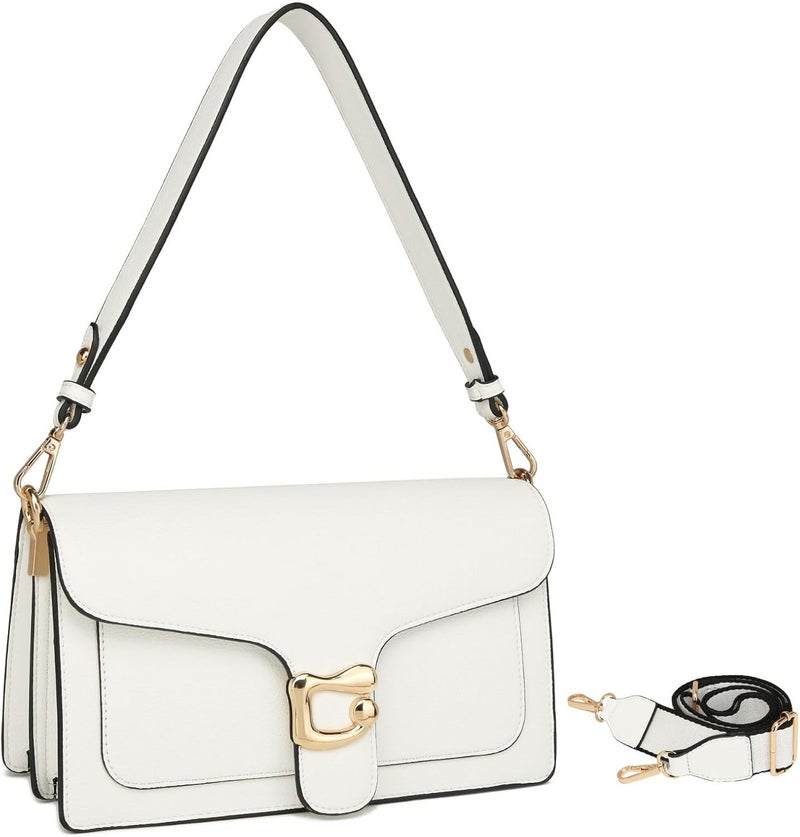 Travistar Store Crossbody Bags for Women Trendy - Small Cross Body Purse Shoulder Bag Leather Handbags Evening Clutch with 2 Straps - Image 1